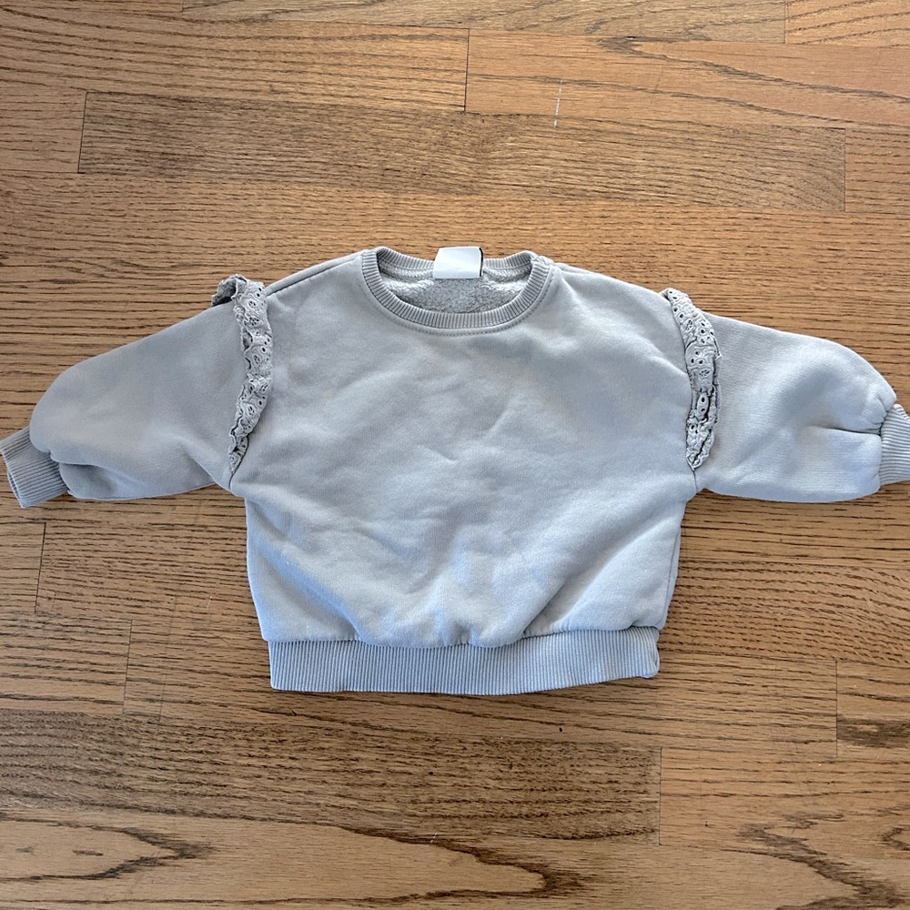 Zara baby girl 3-6m sweatshirt